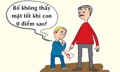 Điểm tốt của việc con học dốt