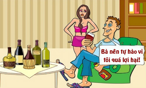 Chá»ng lá»£i háº¡i nhá» mÃª Än nháº­u