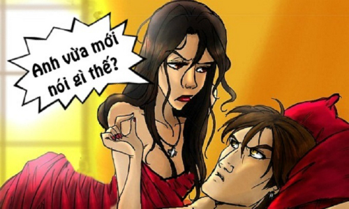 Chá»ng máº¥t ngá»§ vÃ¬ cÃ´ vá»£ cuá»ng ghen