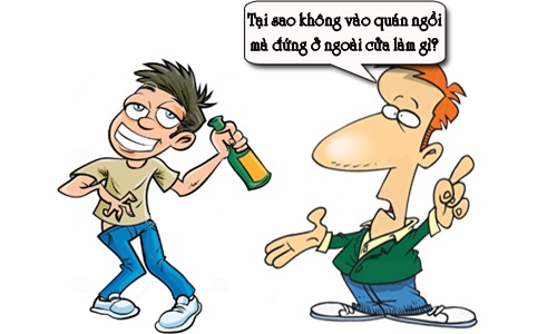 Lợi ích của bợm nhậu khi tán nhầm vợ chủ quán
