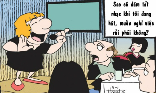 NhÃ¢n viÃªn ÄÆ°á»£c khen vÃ¬ ngÄn cáº£n sáº¿p hÃ¡t karaoke
