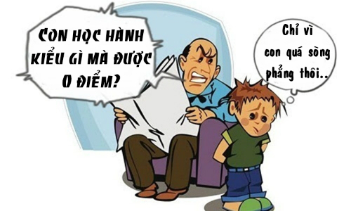 Thi rá»t vÃ¬ sÃ²ng pháº³ng vá»i giÃ¡o viÃªn