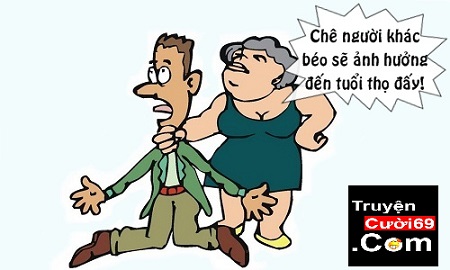 truyện cười giảm cân , truyện cười vợ mập , truyện cười vợ béo , truyện cười phụ nữ giãm cân